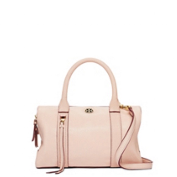 Tory Burch Brody Small Satchel - Light Oak - Picture 9 of 9
